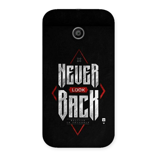 Never Look Back Diamond Back Case for Moto E