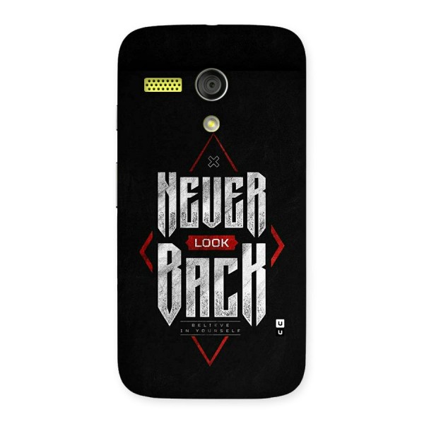 Never Look Back Diamond Back Case for Moto G