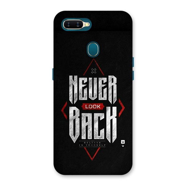 Never Look Back Diamond Back Case for Oppo A11k