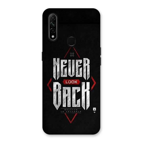 Never Look Back Diamond Back Case for Oppo A31