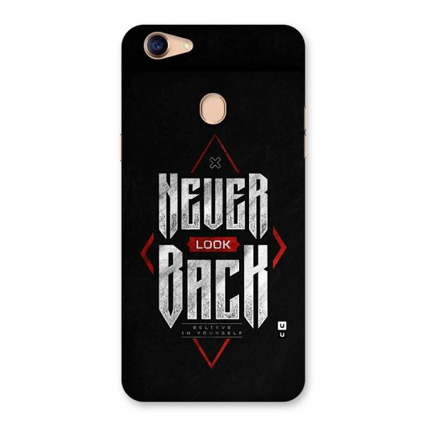 Never Look Back Diamond Back Case for Oppo F5