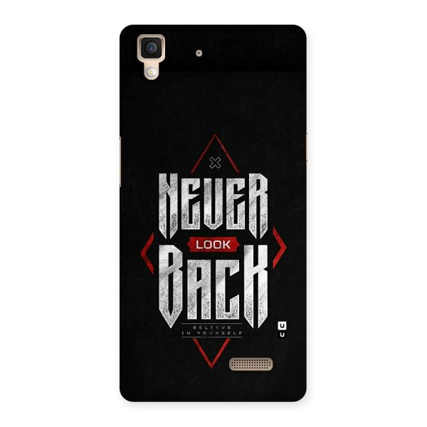 Never Look Back Diamond Back Case for Oppo R7