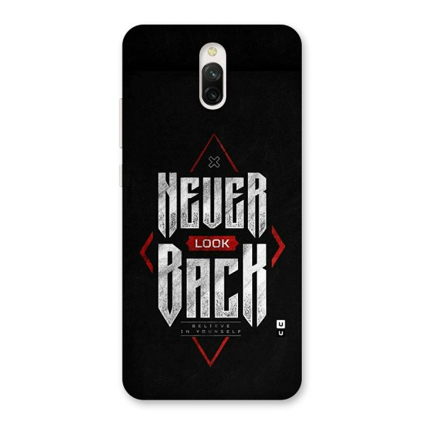 Never Look Back Diamond Back Case for Redmi 8A Dual