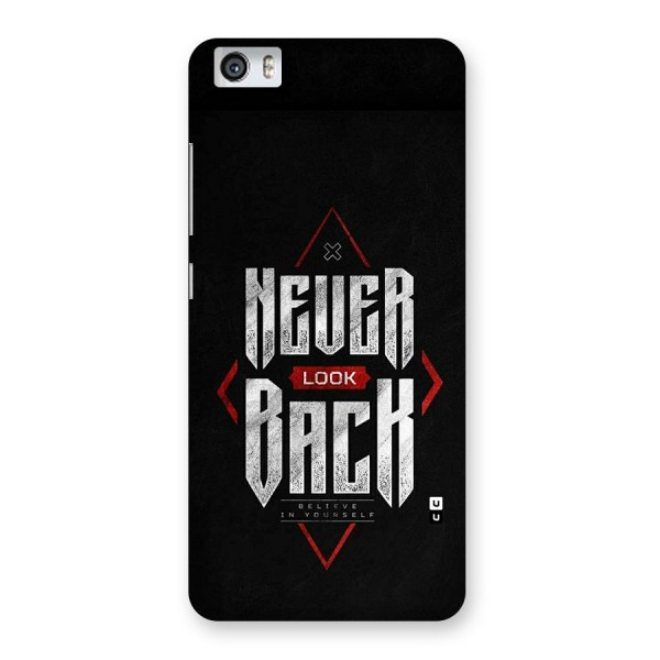 Never Look Back Diamond Back Case for Redmi Mi 5