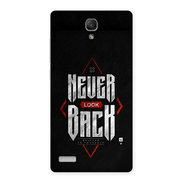 Never Look Back Diamond Back Case for Redmi Note