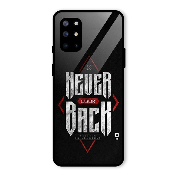 Never Look Back Diamond Glass Back Case for OnePlus 8T