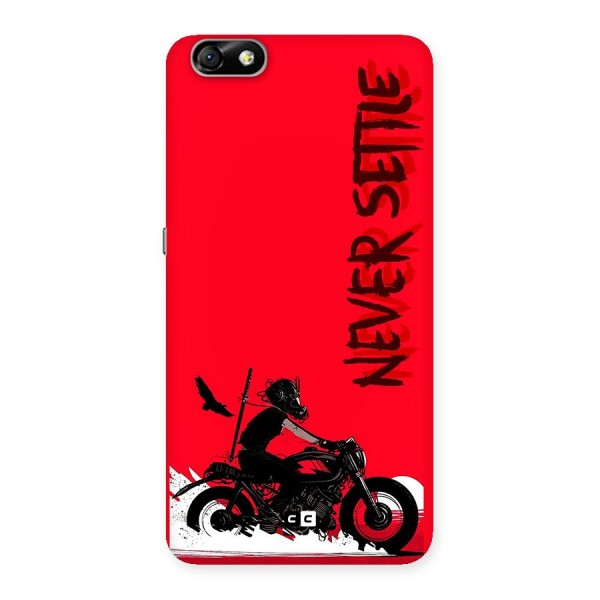 Never Settle Ride Back Case for Honor 4X