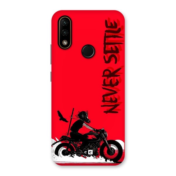 Never Settle Ride Back Case for Lenovo A6 Note