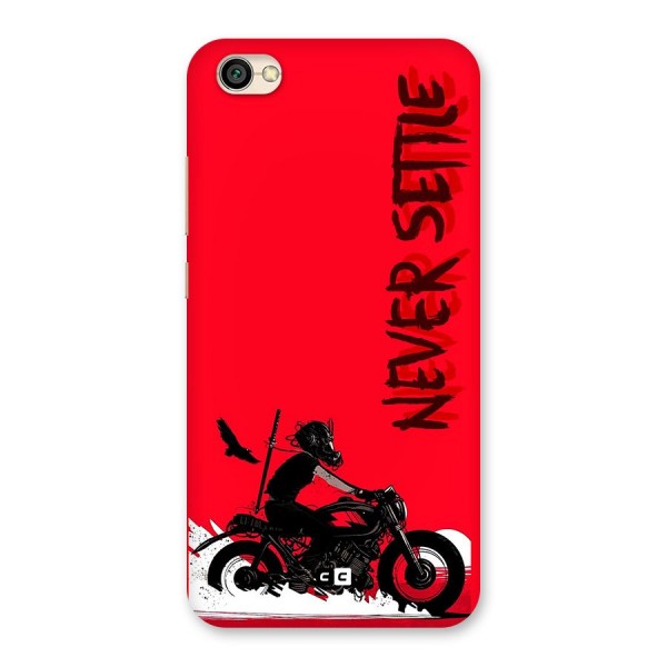 Never Settle Ride Back Case for Redmi Y1 Lite