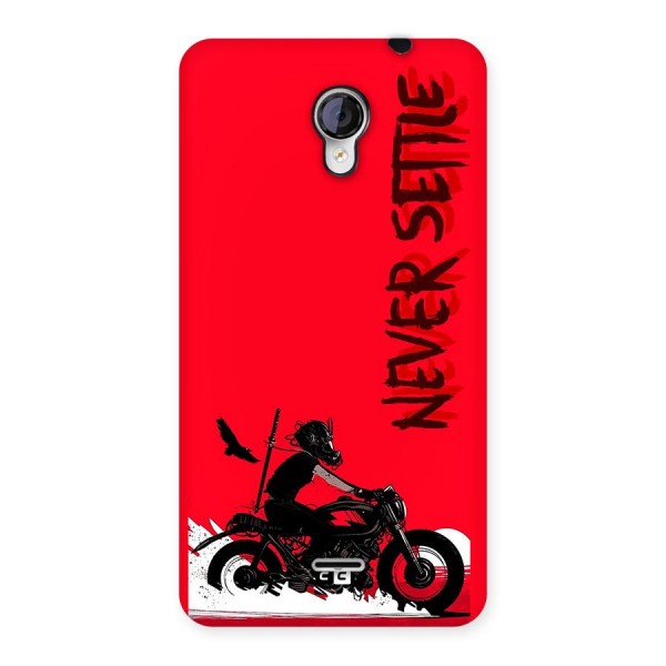 Never Settle Ride Back Case for Unite 2 A106