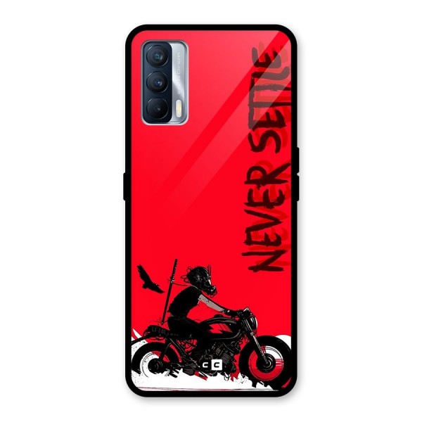 Never Settle Ride Glass Back Case for Realme X7