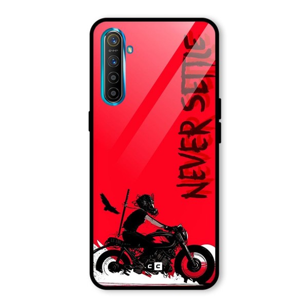 Never Settle Ride Glass Back Case for Realme XT