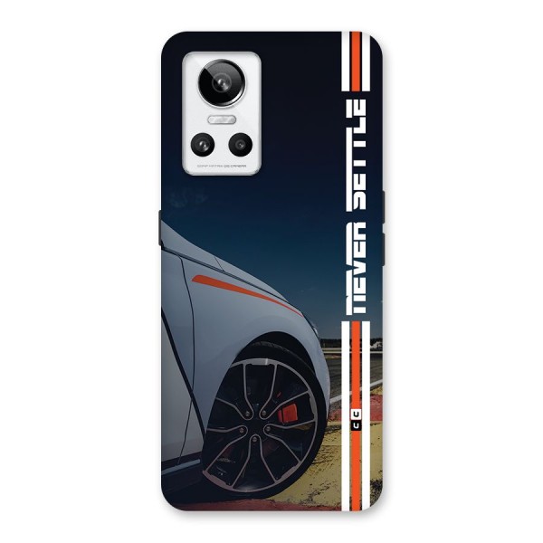 Never Settle SuperCar Back Case for Realme GT Neo 3