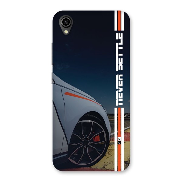 Never Settle SuperCar Back Case for Vivo Y91i