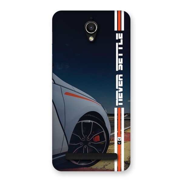 Never Settle SuperCar Back Case for Zenfone Go