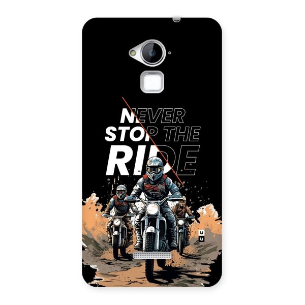 Never Stop ride Back Case for Coolpad Note 3