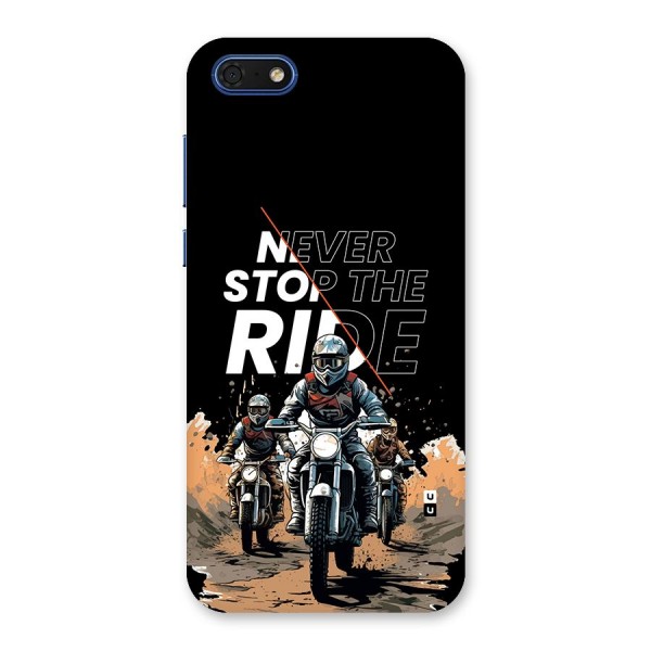 Never Stop ride Back Case for Honor 7s