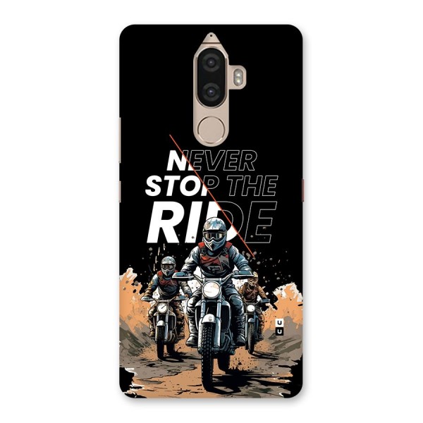 Never Stop ride Back Case for Lenovo K8 Note