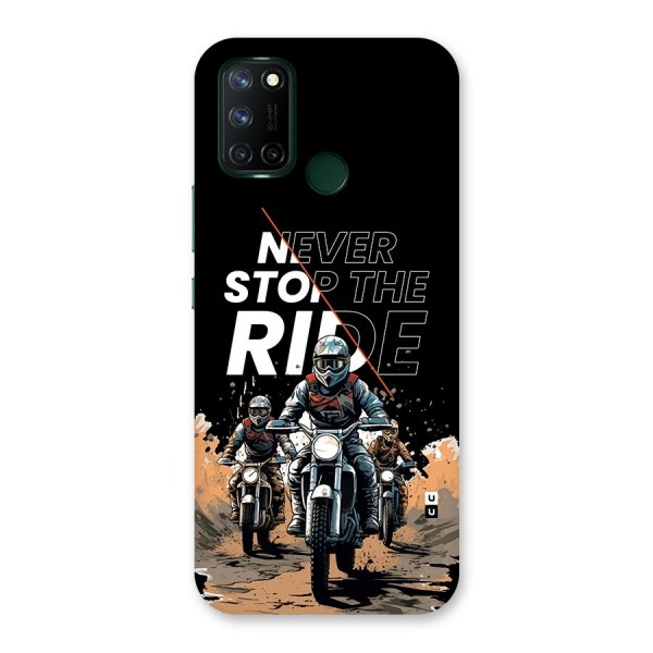Never Stop ride Back Case for Realme C17