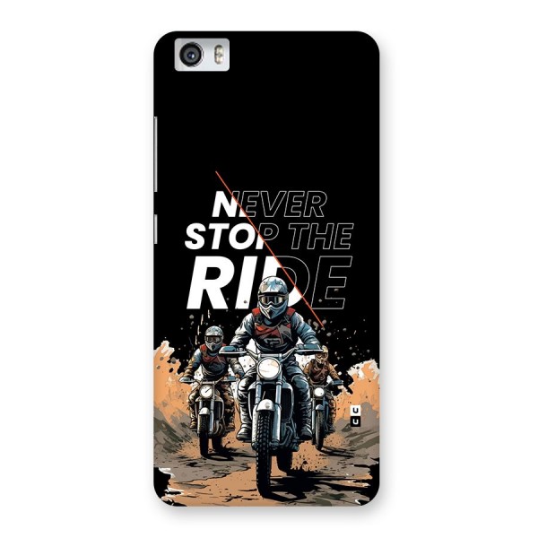 Never Stop ride Back Case for Redmi Mi 5