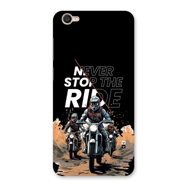 Never Stop ride Back Case for Vivo Y55s