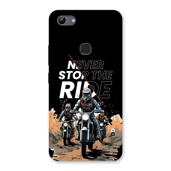 Never Stop ride Back Case for Vivo Y81