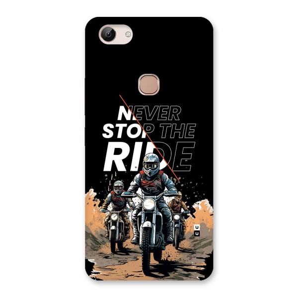 Never Stop ride Back Case for Vivo Y83