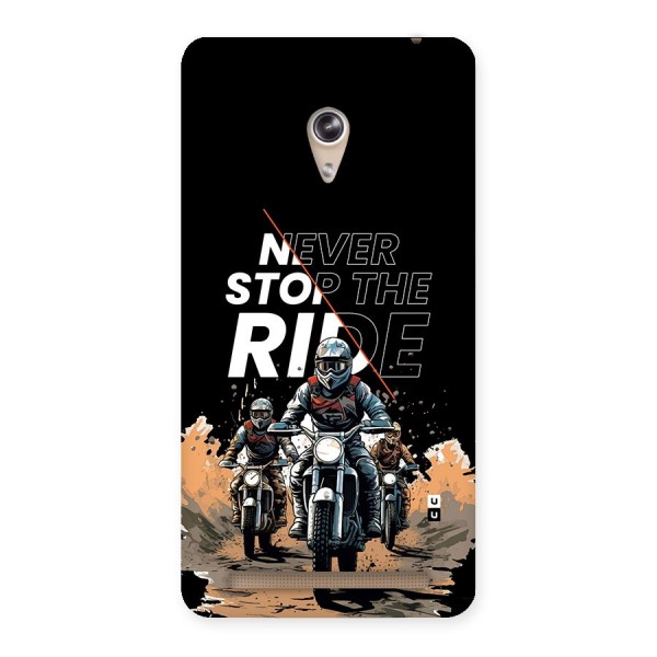 Never Stop ride Back Case for Zenfone 6