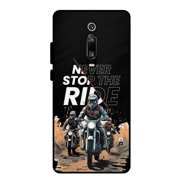 Never Stop ride Metal Back Case for Redmi K20 Pro