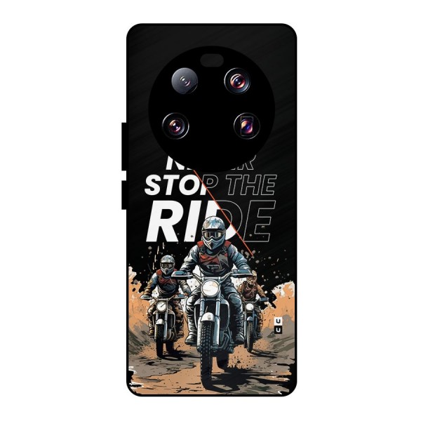 Never Stop ride Metal Back Case for Xiaomi 13 Ultra