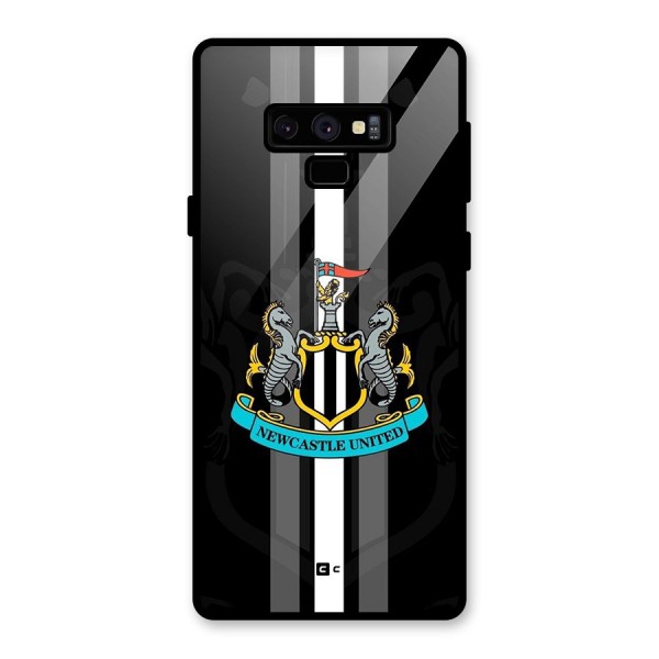 New Castle United Glass Back Case for Galaxy Note 9