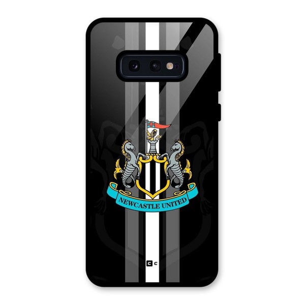 New Castle United Glass Back Case for Galaxy S10e