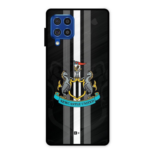 New Castle United Metal Back Case for Galaxy F62