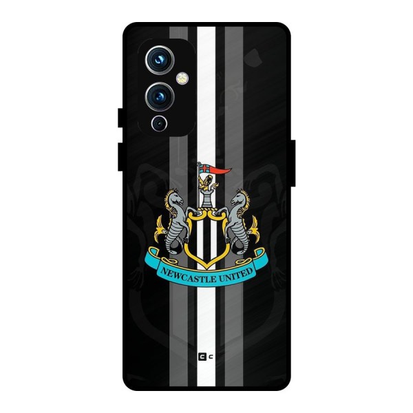 New Castle United Metal Back Case for OnePlus 9