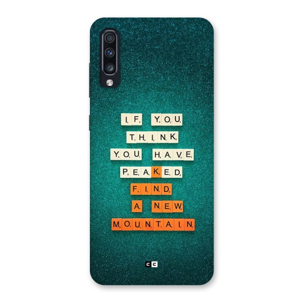 New Mountain Back Case for Galaxy A70s