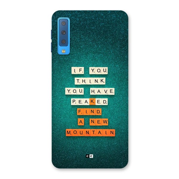 New Mountain Back Case for Galaxy A7 (2018)