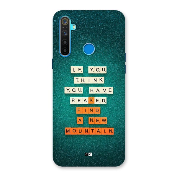 New Mountain Back Case for Realme 5s