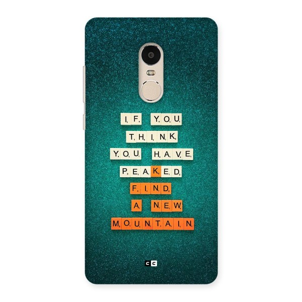 New Mountain Back Case for Redmi Note 4