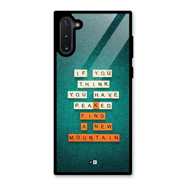 New Mountain Glass Back Case for Galaxy Note 10