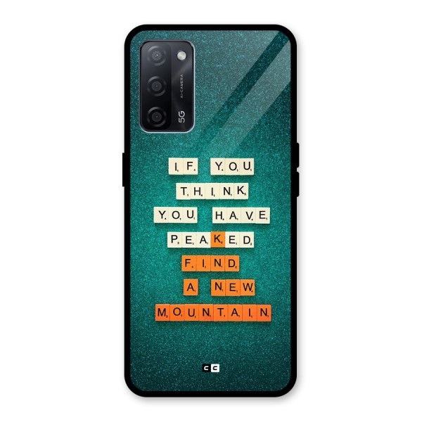 New Mountain Glass Back Case for Oppo A53s 5G