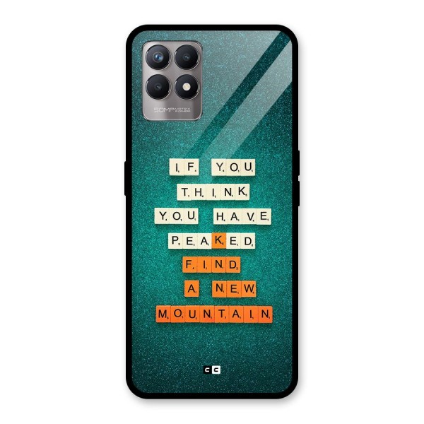 New Mountain Glass Back Case for Realme 8i