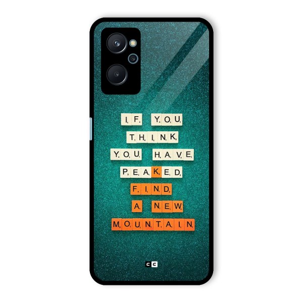 New Mountain Glass Back Case for Realme 9i