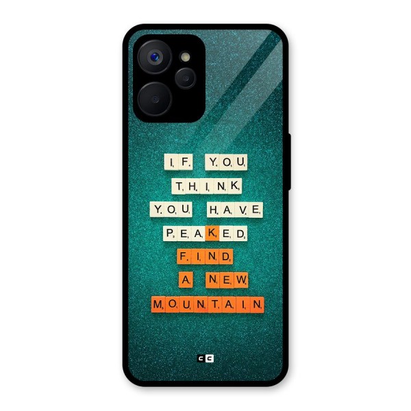 New Mountain Glass Back Case for Realme 9i 5G