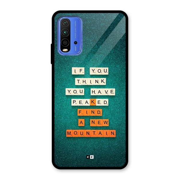 New Mountain Glass Back Case for Redmi 9 Power