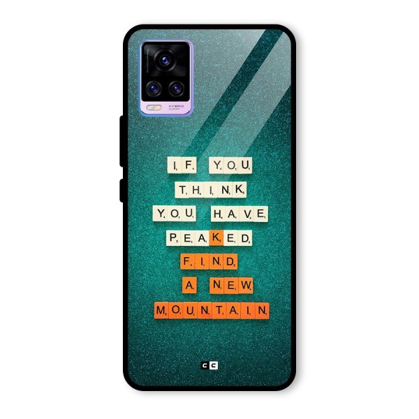 New Mountain Glass Back Case for Vivo V20 Pro