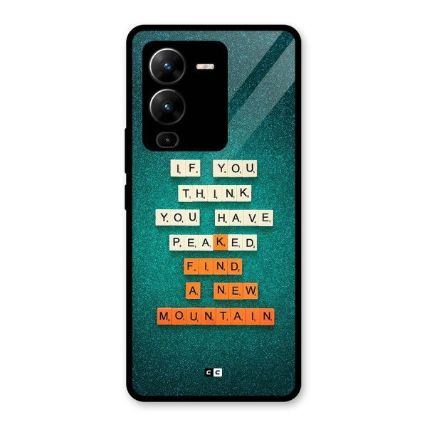 New Mountain Glass Back Case for Vivo V25 Pro