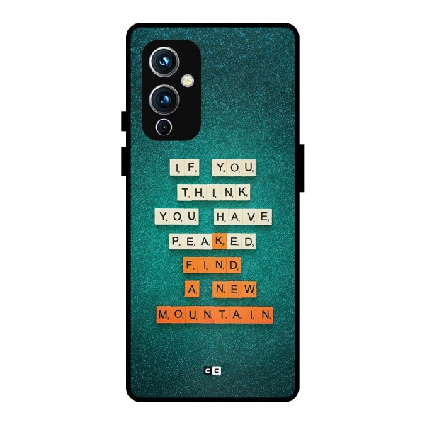 New Mountain Metal Back Case for OnePlus 9