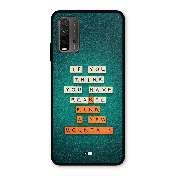 New Mountain Metal Back Case for Redmi 9 Power