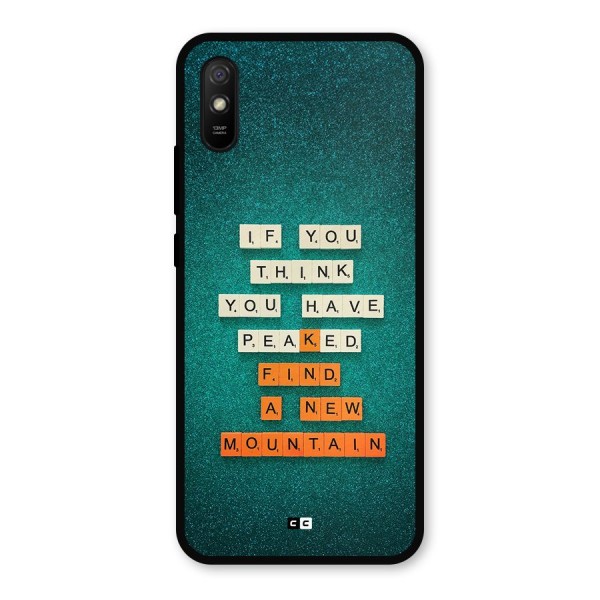 New Mountain Metal Back Case for Redmi 9i