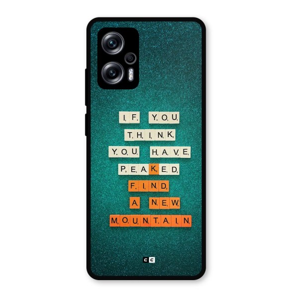 New Mountain Metal Back Case for Redmi K50i